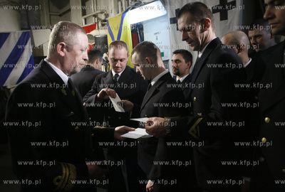 Gdynia Oksywie. Port Wojenny. Wigilia dla marynarzy...