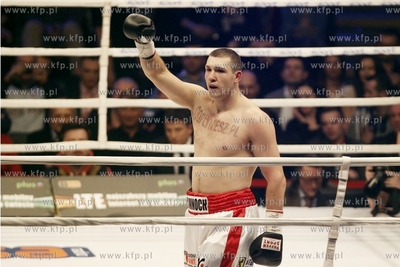 Sopot. Ergo Arena.  Gala boksu Polsat Boxing Night....
