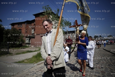 Procesja Bozego Ciala w gdanskiej dzielnicy Letnica.
30.05.2013
fot....