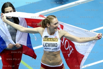 Sopot. Ergo Arena. Halowe Mistrzostwa Swiata w Lekkoatletyce....