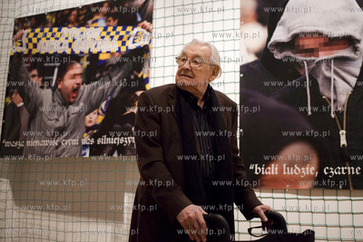 Wizyta Krystyny Zachwatowicz i Andrzeja Wajdy w Pałacu...