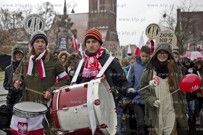 Gdansk. Parada na Swieto Niepodleglosci.
11.11.2016
fot....