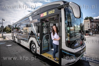 Gdańskie Autobusy i Tramwaje testujenowy model autobusu...