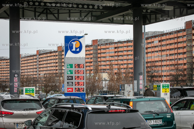 Stacja paliw Leclerc przy ul. Obrońców Wybrzeża...