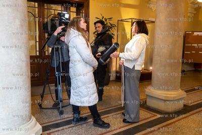 Konferencja radnych Wszystko dla Gdańska i Hanny Kosycarz,...