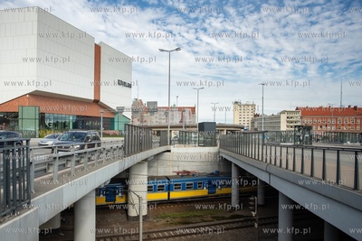 Gdańsk Śródmieście. Węzeł Groddecka. 4.08.2020...