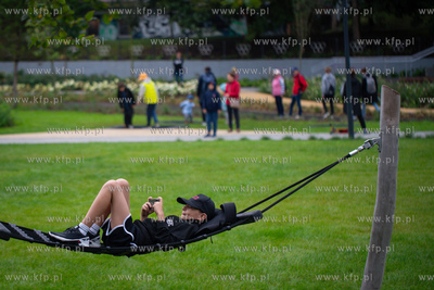 Gdynia. Otwarcie trzeciego etapu Parku Centralnego....