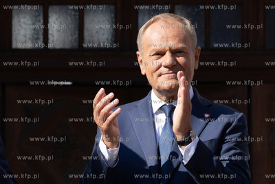 Gdańsk. Spotkanie premier Donald Tusk  premier Węgier...