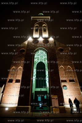 Gdansk. Kosciol Sw. Jakuba. Festiwal artystycznych...