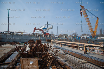 Gdansk. Wisloujscie. Zmontowana, przygotowana do pracy...