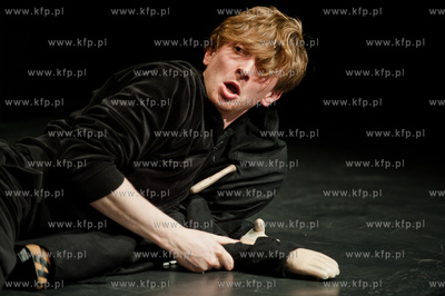 Gdansk. Teatr Wybrzeze. Scenie Malarnia. Proba medialna...