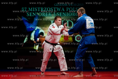 Gdansk. Hala Widowiskowo - Sportowa AWFiS. 57 Mistrzostwa...