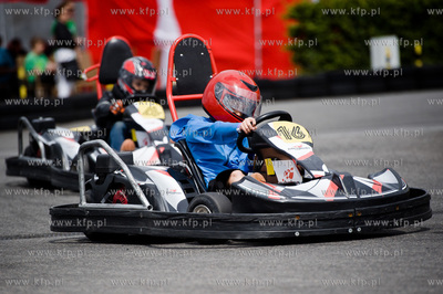 Gdansk. Stadion PGE Arena. Tor gokartowy PitStop. Drugie...