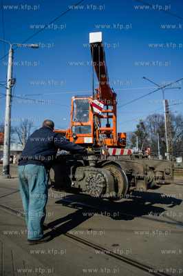 Gdansk. Wrzeszcz. Zajezdnia Tramwajowa Zakladu Komunikacji...