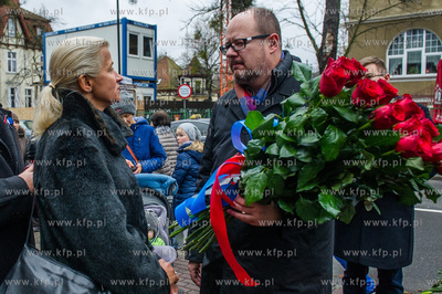 Sopot. Konsul Honorowy Francji Monika Tarnowska, przedstawiciele...