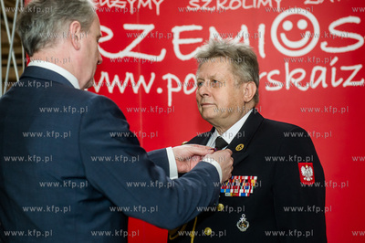 Gdansk. Dwor Artusa. Uroczystosc wreczenia
listow...