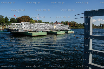 Gdańsk. Wyspa Sobieszewska. Uroczystość wbicia pierwszej...