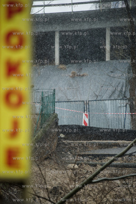 Gdynia. Kamienna Góra. Skutki wieczornego osunięcia...