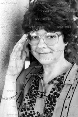 Prezydent Gdyni Franciszka Cegielska. 12.07.1990 2lipiec90_z.kosycarz_p16...
