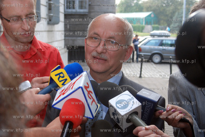 Gdansk. Prokuratura Apelacyjna. Nz. Emil Wasacz po...