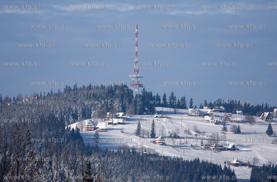 Zakopane, Nz. Maszt telewizyjny na Gubalowce

fot....