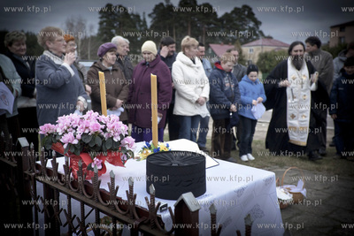 Bialystok-Ogrodniczki. Swieta Wielkanocne w kosciele...