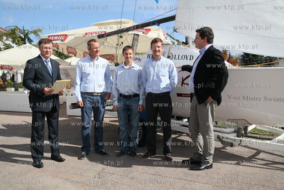 Sopot. Plac Przyjaciol Sopotu. Prezydent Jacek Karnowski...