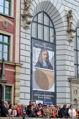 Dwor Artusa w Gdansku. Obchody urodzin Jej Krolewskiej...