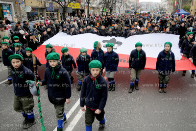 Gdynskie Urodziny Niepodleglej. Parada Niepodleglosci...