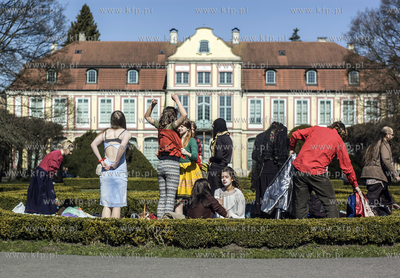 Oliwa, Park Oliwski. II Festiwal Etnowiosnowisko. Happening...