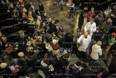 Wielka Sobota. Święcenie pokarmów w bazylice katedralnej...