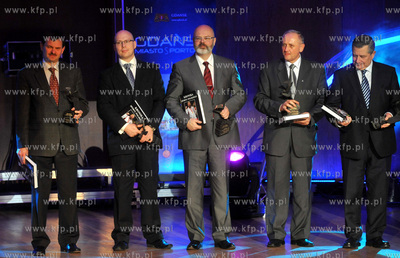 Gdansk. Akademia Muzyczna. VII Gala Sportu 2009. Laureaci...