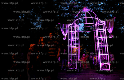 Gdansk. Park oliwski, V Miedzynarodowy Festiwal Mozartowski...