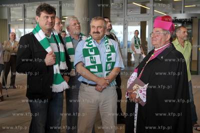 Mecz inauguracyjny na PGE Arena w Gdansku pomiedzy...