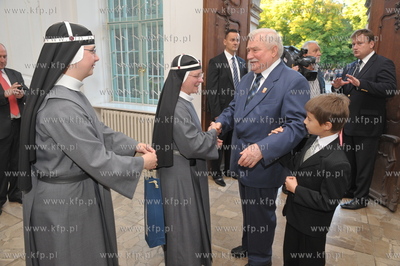 Przyjecie urodzinowe z okazji 68 urodzin Lecha Walesy...