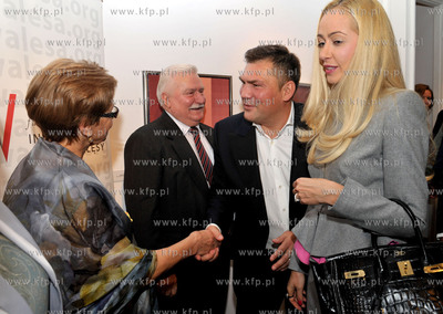 70 urodziny Lecha Walesy w oliwskim Palacu Opatow w...