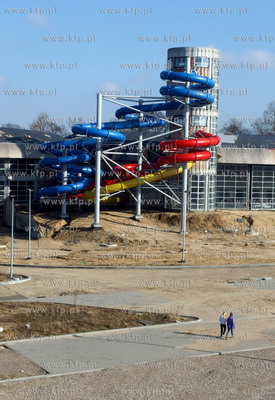 Slupsk. Budowa aquaparku. 22.02.2014 fot. Maciej Kosycarz...