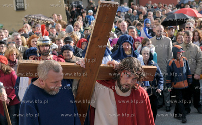 Misterium Meki Panskiej w Zukowie na Kaszubach. 13.04.2014...