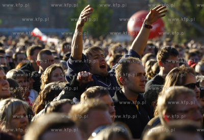 Gdansk. Stocznia. Koncert Zaczelo Sie W Polsce bedacy...