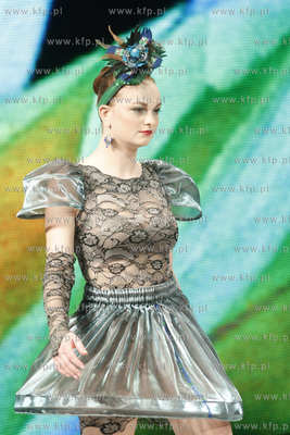 Gdansk. Gala Bursztynu i Mody Amberif 2011. Nz  pokaz...