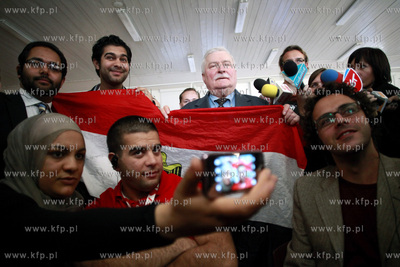 Gdansk. Historyczna Sala BHP. Spotkanie  egipskich...