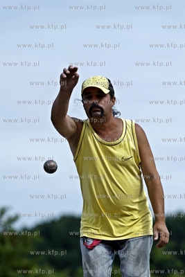 Gdansk. Park Reagana. Festiwal Gry w Petanque w Gdańsku...