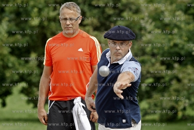 Gdansk. Park Reagana. Festiwal Gry w Petanque w Gdańsku...