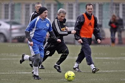 Gdansk. Boisko przy ul. Traugutta.  Sylwestrowy mecz...