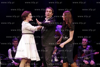 Gdansk. Scena Kontakt. Wystep Kabaretu Hrabi. Nz Dariusz...