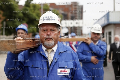 Gdansk. Rocznica podpisania Porozumien Sierpniowych....