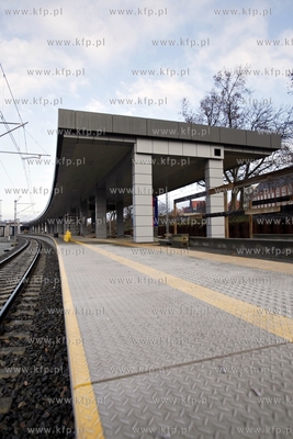 Budowa przystanu SKM Srodmiescie. 09.12.2014 fot. Krzysztof...