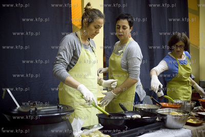 Gdańsk. Szkoła Podstawowa nr 44. Pierwsza kolacja...