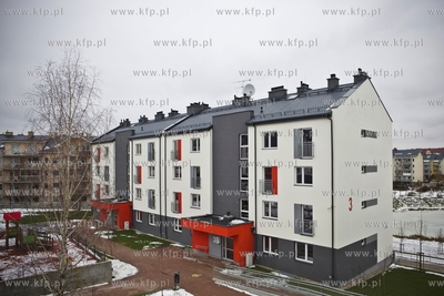 Uroczystość wręczenia kluczy lokatorom budynków...