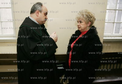 Ogloszenie wyroku w procesie o naruszenie dobr osobistych,
jaki...